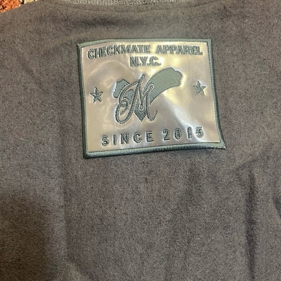 FB COUNTY Mens Varsity Leather Sleeves Baseball Jacket  Coat Sz Medium - Picture 3 of 6